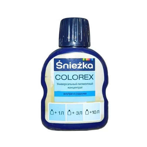 Краситель SNIEZKA Colorex 100мл 51 голубой Краситель SNIEZKA Colorex 100мл 51 голубой