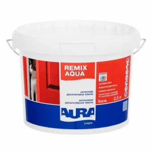 Эмаль акриловая AURA Luxpro Remix Aqua 30 2,5л