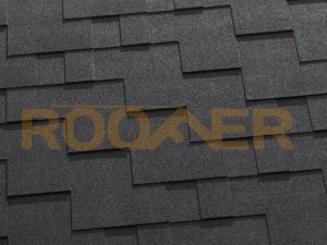 Битумная черепица Katepal Rocky (черный)