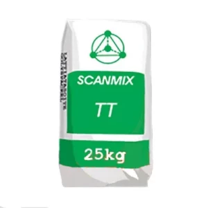 Шпаклевка фасадная SCANMIX ТТ стартовая белая 25кг
