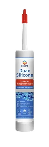 Герметик Eskaro Duax Silicone №248 графитово-серый 300мл Герметик Eskaro Duax Silicone №248 графитово-серый 300мл