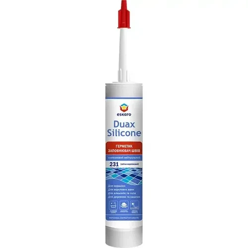 Герметик Eskaro Duax Silicone №250 черный 300мл Герметик Eskaro Duax Silicone №250 черный 300мл