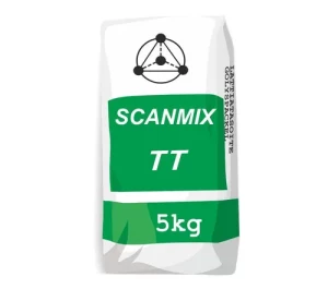 Шпаклевка фасадная SCANMIX ТТ стартовая белая 5кг