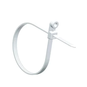 Стяжка кабельная APRO 4*150 белая с кольцом 100шт
