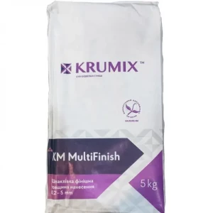 Шпаклевка KRUMIX гипсовая мультифиниш 5кг