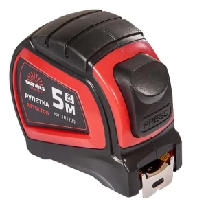 Рулетка VITALS MASTER 5м*25мм автостоп 181729