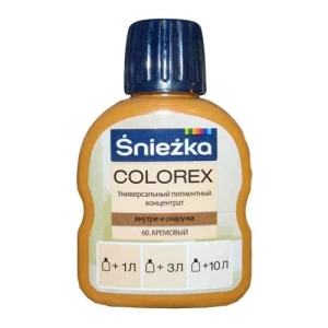 Краситель SNIEZKA Colorex 100мл 60 кремовый