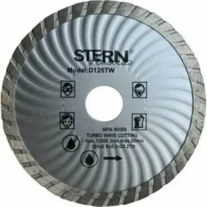 Диск алмазный отрезной Stern 125мм TW 135675