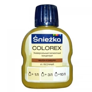 Краситель SNIEZKA Colorex 100мл 61 песочный