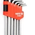 Набор ключей TORX YATO T10-T50 9шт YT-0511
