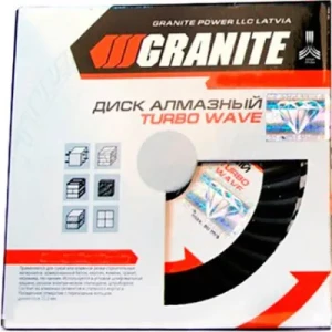 Диск алмазный GRANITE Turbo Wave 230мм 9-04-230