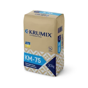 Штукатурка KRUMIX машинная KM-75 30кг (40шт/пал)