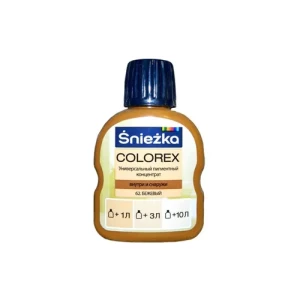 Краситель SNIEZKA Colorex 100мл 62 бежевый