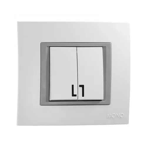 Выключатель 2-кл. белый Mono Electric MONTE 105-010101-102, арт. 17909 (шт.) Выключатель 2-кл. белый Mono Electric MONTE 105-010101-102, арт. 17909 (шт.)