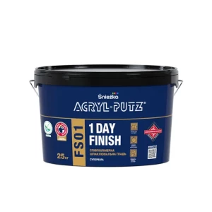 Шпаклевка SNIEZKA Acryl-Putz FS01 1 DAY FINISH 18кг