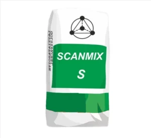 Шпаклевка фасадная SCANMIX S финишная белая 20кг