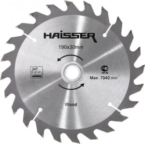 Диск пильный по дереву HAISSER 190*30 24 зубов