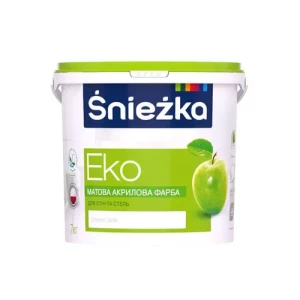Краска водоэмульсионная SNIEZKA EKO матовая 7кг