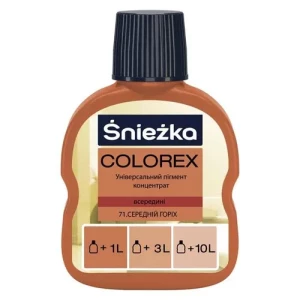 Краситель SNIEZKA Colorex 100мл 71 средний орех