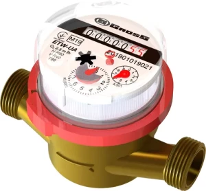 Счетчик GROSS ETK(W)-UA 15|110 R 80H\40V для горячей воды
