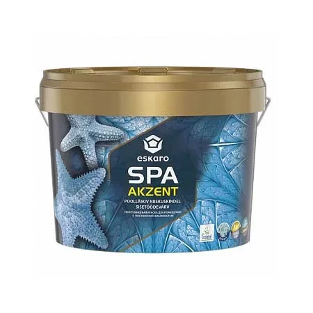 Краска ESKARO Akzent SPA 2,7л для помещений с постоянной влажностью Краска ESKARO Akzent SPA 2,7л для помещений с постоянной влажностью