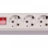 Колодка LUXEL 3-я из заземл. с преп. 7231