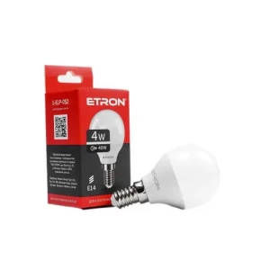 Лампа LED ETRON Light Power 1-ELP-052 G45 4W 4200К Е14