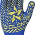 Перчатки DOLONI трикотажные со звездой синие (587) 16-030