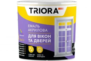Эмаль акриловая TRIORA для окон и дверей 2,5л.