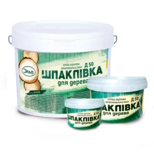 Шпаклевка ЭЛЬФ для дерева 0,9кг Д50 дуб