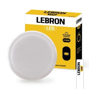 Светильник LED LEBRON L-WLR 8W круглый 4100К 720Lm