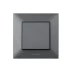 Выключатель 1-клав. дымчатый Arkedia Slim Panasonic WNTC 0001-2DG