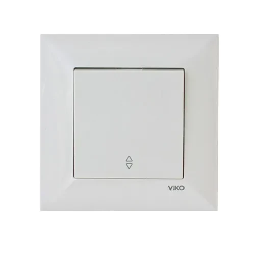 Выключатель VIKO Meridian 1-клавишный внутренний проходной крем Выключатель VIKO Meridian 1-клавишный внутренний проходной крем