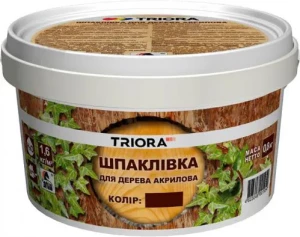 Шпаклевка ТRIORA для дерева 0,4 кг 446 ясень