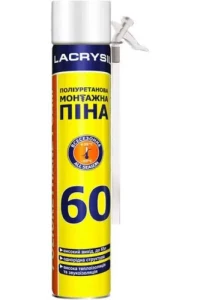 Пена монтажная ручная LACRYSIL 60 750мл