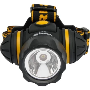 Фонарик налобный VOREL 3 функции 1LED 1W 88674