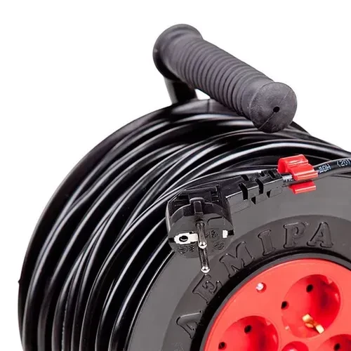 Удлинитель на катушке HOLD POWER ПВС 2*2,5 20м