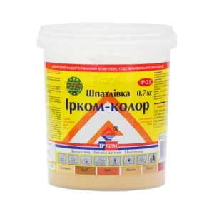 Шпаклевка "Ирком-Колор" для дерева 0,7 кг ясень