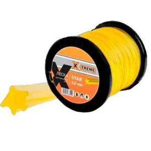 Леска для триммера X-Treme 3.0мм звезда 15м