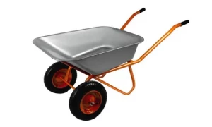 Тачка строительная ОЛИМП ПУ усиленная d350 90л 180кг 23140/2ем