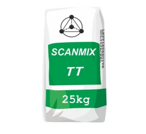 Шпаклевка фасадная SCANMIX ТТ стартовая серая 25кг