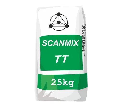 Шпаклевка фасадная SCANMIX ТТ стартовая серая 25кг Шпаклевка фасадная SCANMIX ТТ стартовая серая 25кг