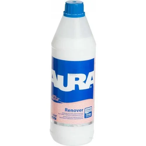 Грунтовка AURA Unigrund Renover 1л (Украина) (Грунтовка водоразводная) Грунтовка AURA Unigrund Renover 1л (Украина) (Грунтовка водоразводная)