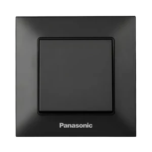 Выключатель 1-клав. черный Arkedia Slim Panaconic WNTC0001-2BL