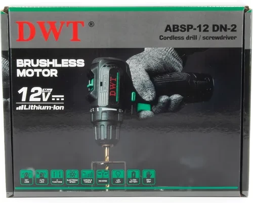 Шуруповерт аккумуляторный DWT ABSP-12 DN-2 Шуруповерт аккумуляторный DWT ABSP-12 DN-2