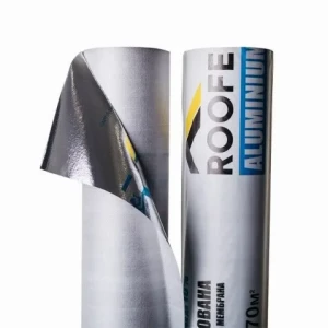 Мембрана Roofer пароизоляционная серая h=1.6 (рулон 70кв.м)