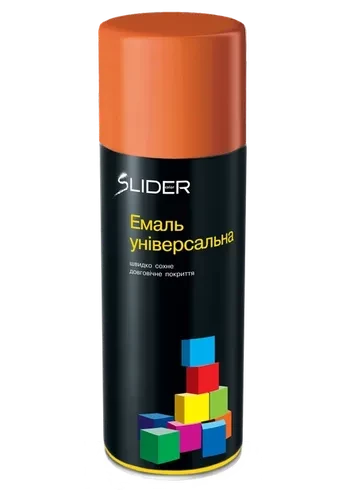 Эмаль SLIDER 400 мл. оранжевая 2004 Эмаль SLIDER 400 мл. оранжевая 2004