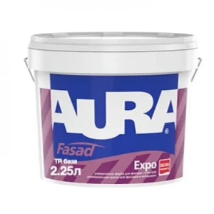 Краска фасадная AURA Fasad Expo TR 2,25л акриловая