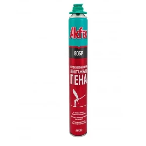 Пена монтажная AKFIX 805P 50л 750мл 850г профессиональная