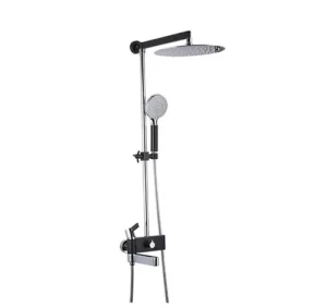 Душевая система GAPPO G2481 черный хром 35